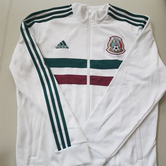 adidas mexico white jacket